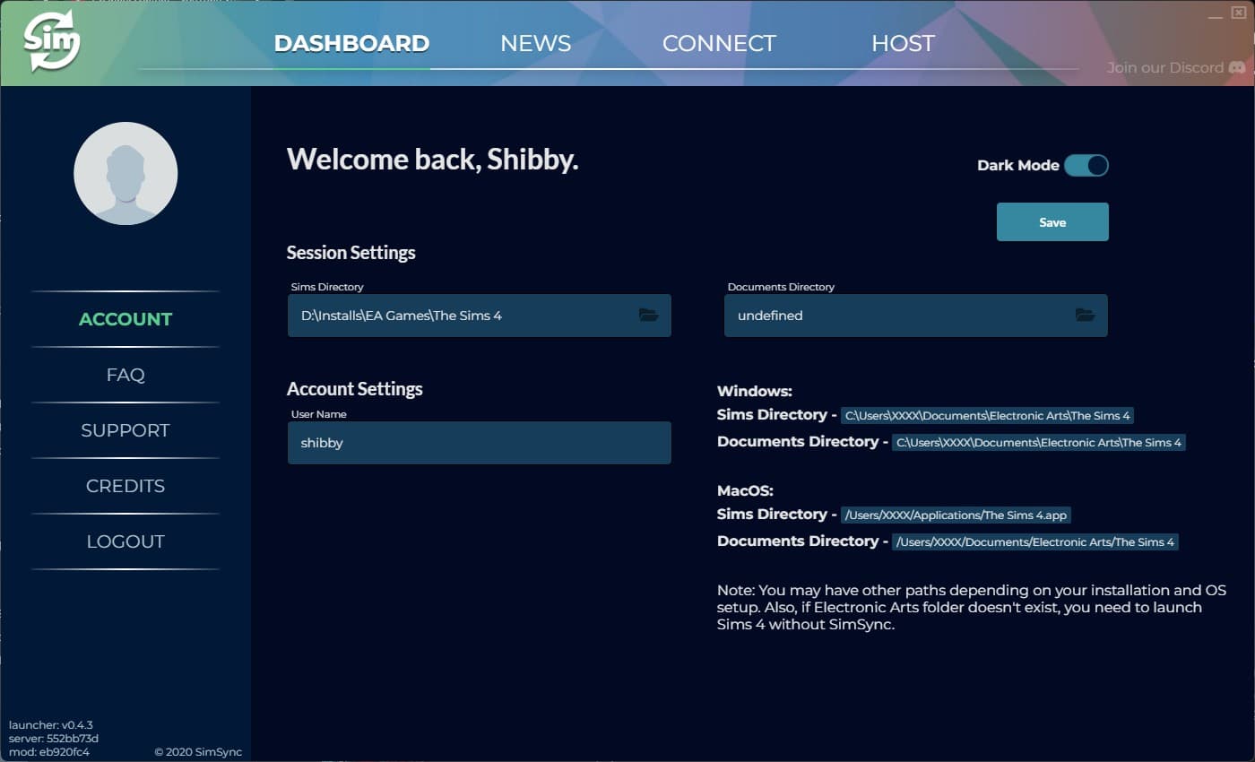 SimSync