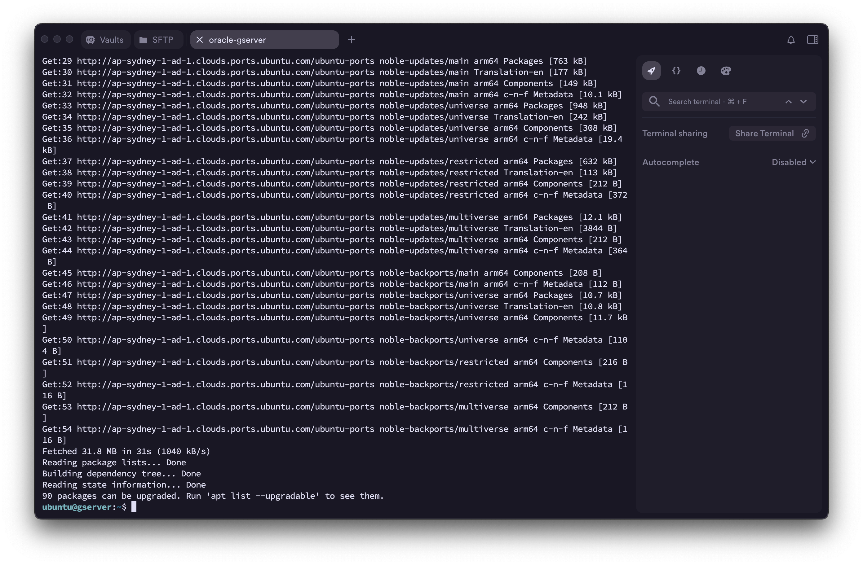 Termius SSH Client